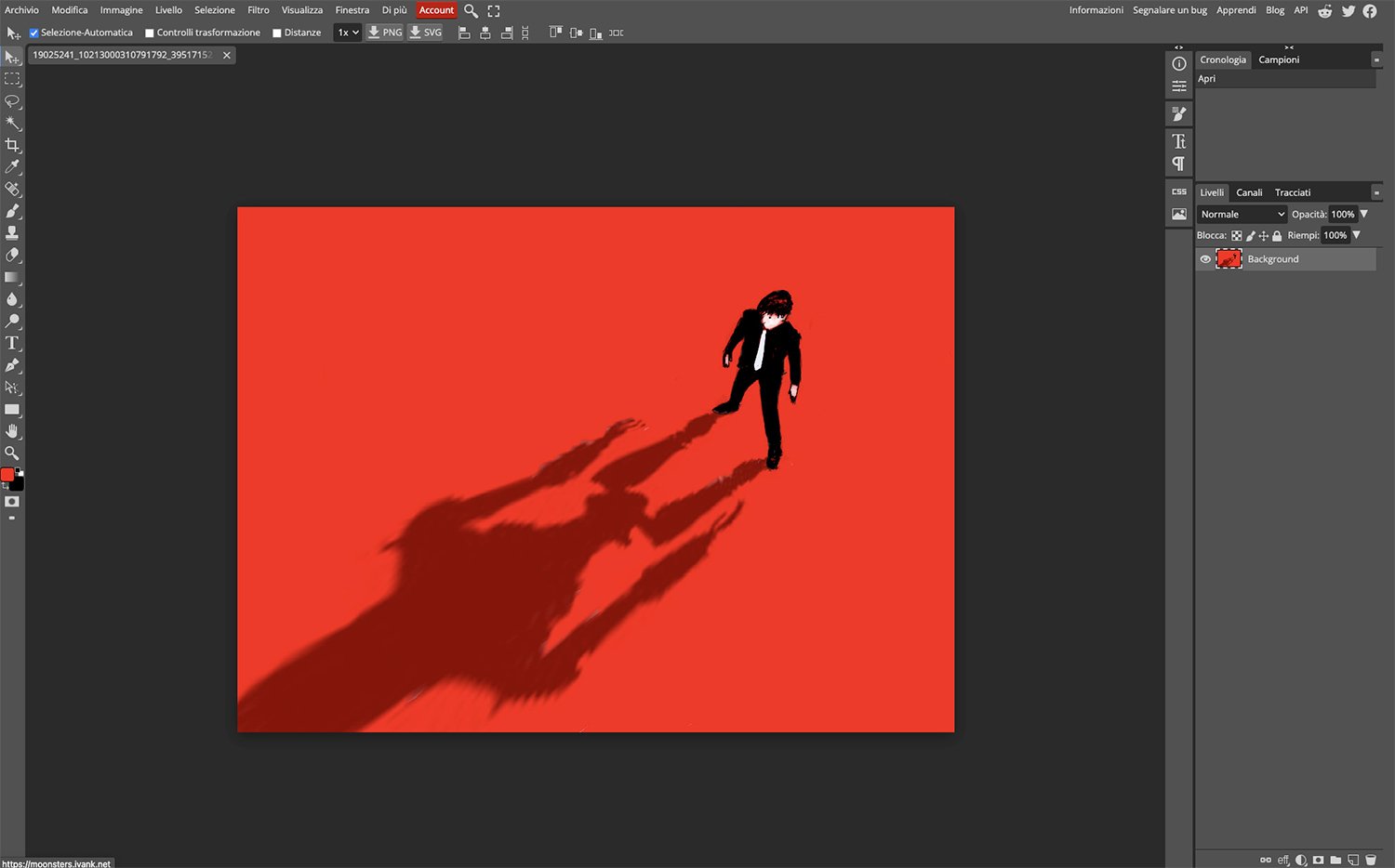 Photopea is een gratis online grafisch programma