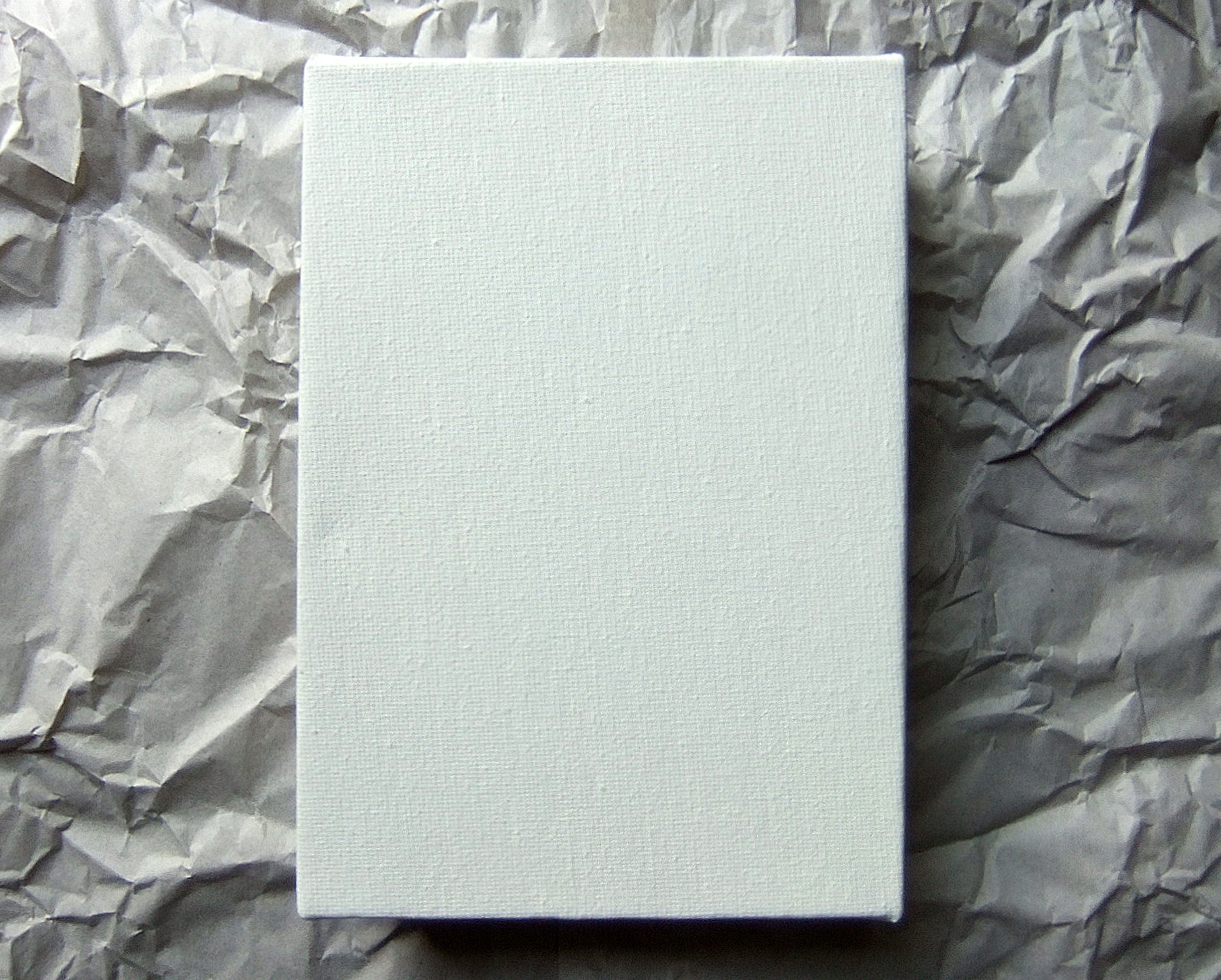 Una tela canvas ancora da stampare Una tela canvas