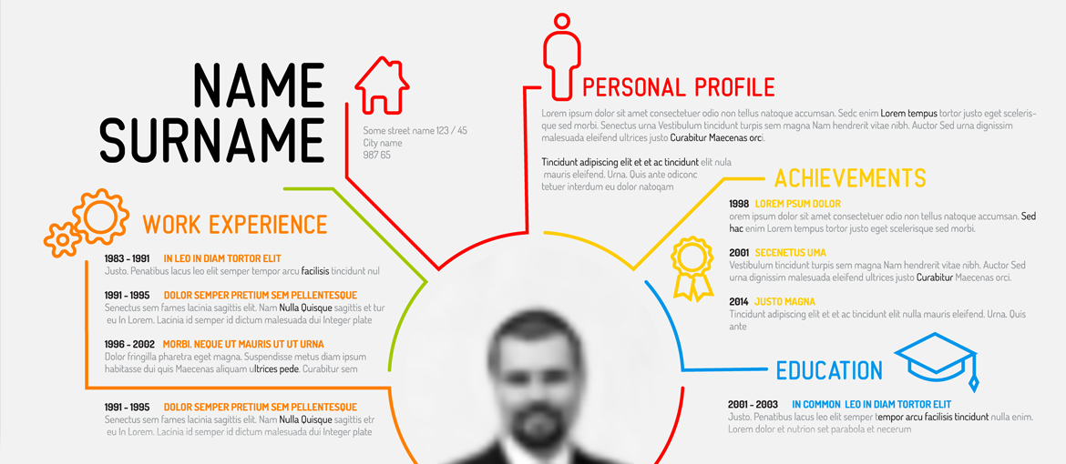 Come creare un CV Infografico